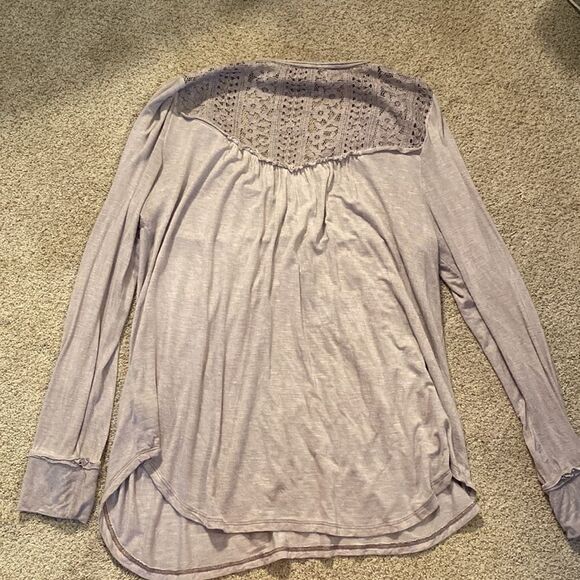 Knox Rose Blouse Size Medium Light Purple - Picture 5 of 5